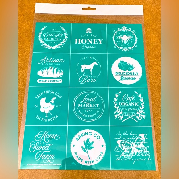 Chalk Couture Art Reusable Chalk Couture French Country Minis 85 X